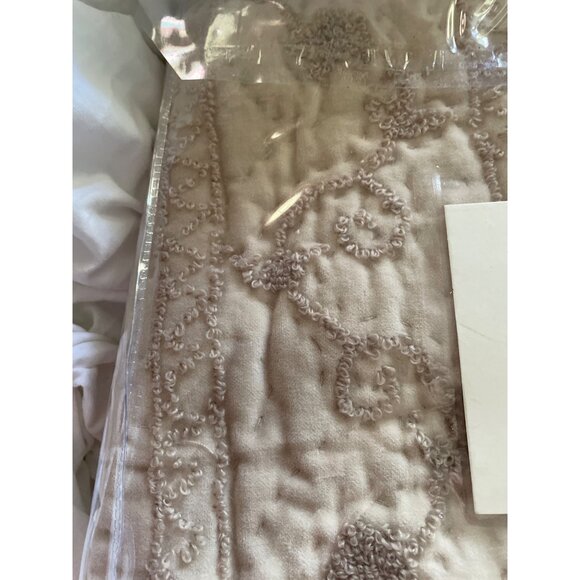 Pottery Barn Autumn Garden Sham Standard 100% Cotton Embroidered Beige Decorativ - Picture 7 of 7